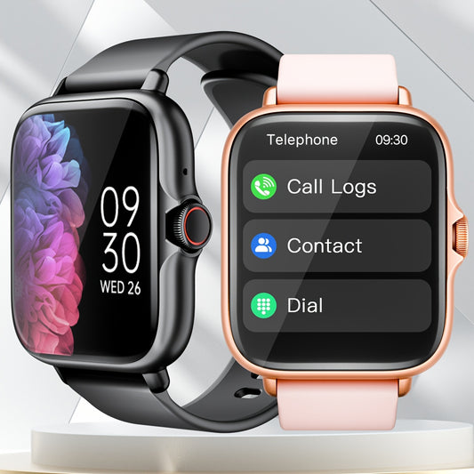 Smart Fitness Watch – Calls, Messages & Health Tracking