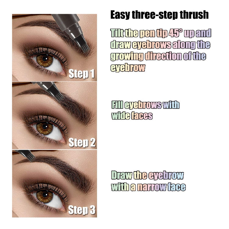 Waterproof Microblading Eyebrow Pen – Natural Look Brows