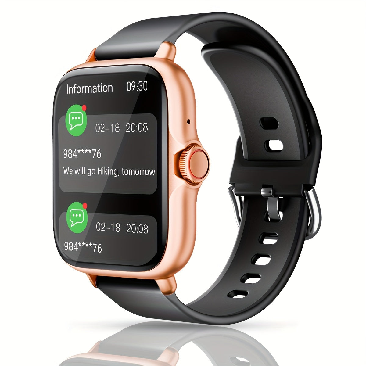 Smart Fitness Watch – Calls, Messages & Health Tracking