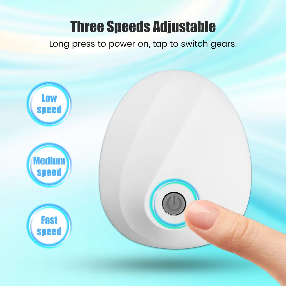 Electric Deep Tissue Massager – Head, Neck, Shoulder & Full Body Vibrating Massage Device for Humans & Pets