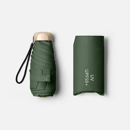 Mini Travel Umbrella – Sun & Rain Protection, Pocket Size