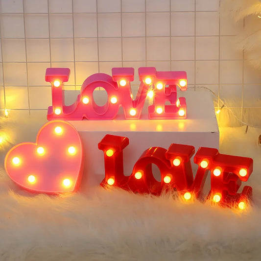 Romantic Heart LED Lamp – Perfect for Gifts & Decor