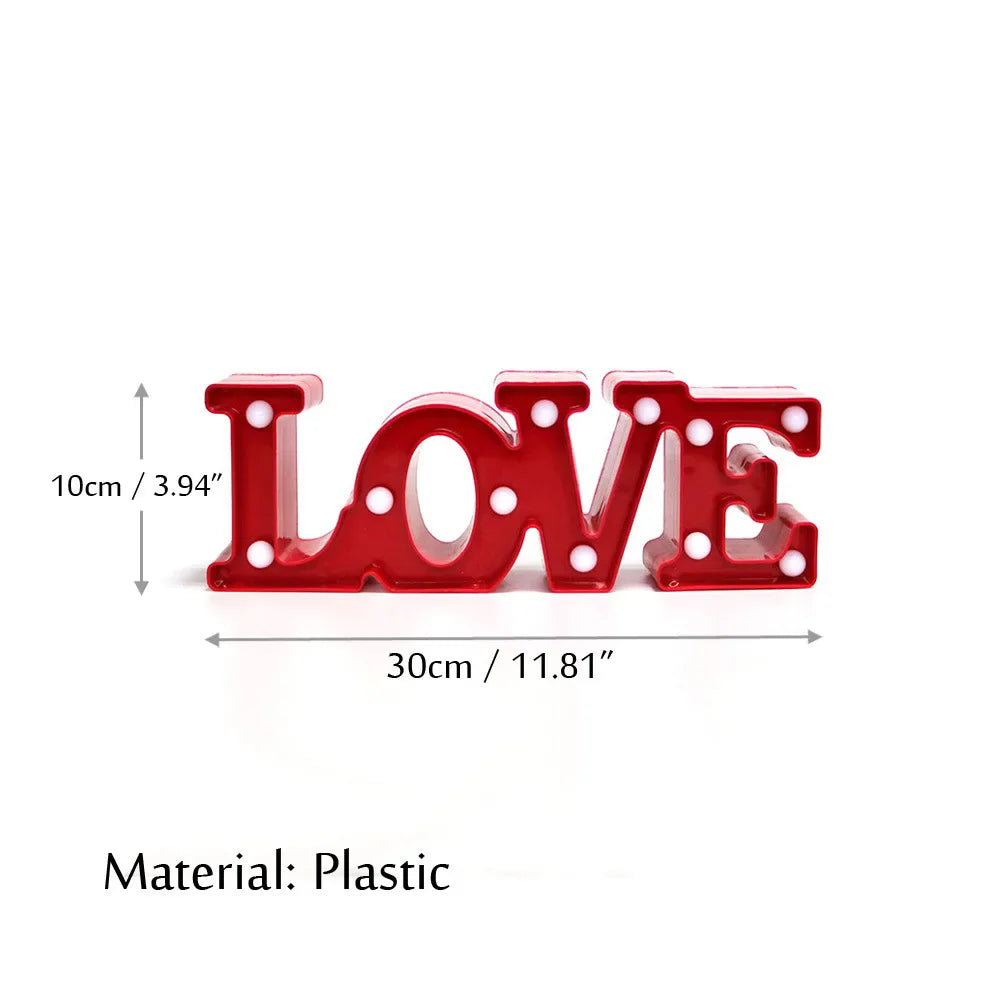 Romantic Heart LED Lamp – Perfect for Gifts & Decor