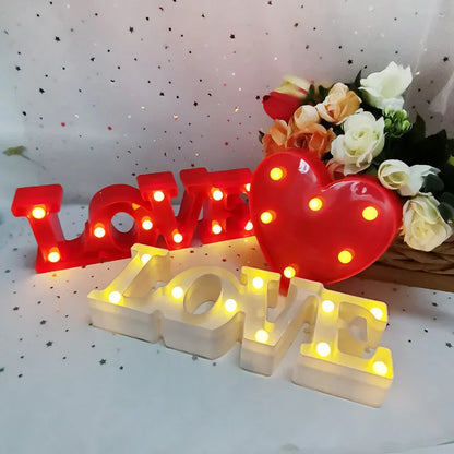 Romantic Heart LED Lamp – Perfect for Gifts & Decor