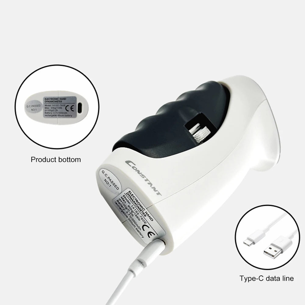 Electronic Hand Grip Strength Trainer – Finger Gripper & Hand Exerciser Fitness Equipment