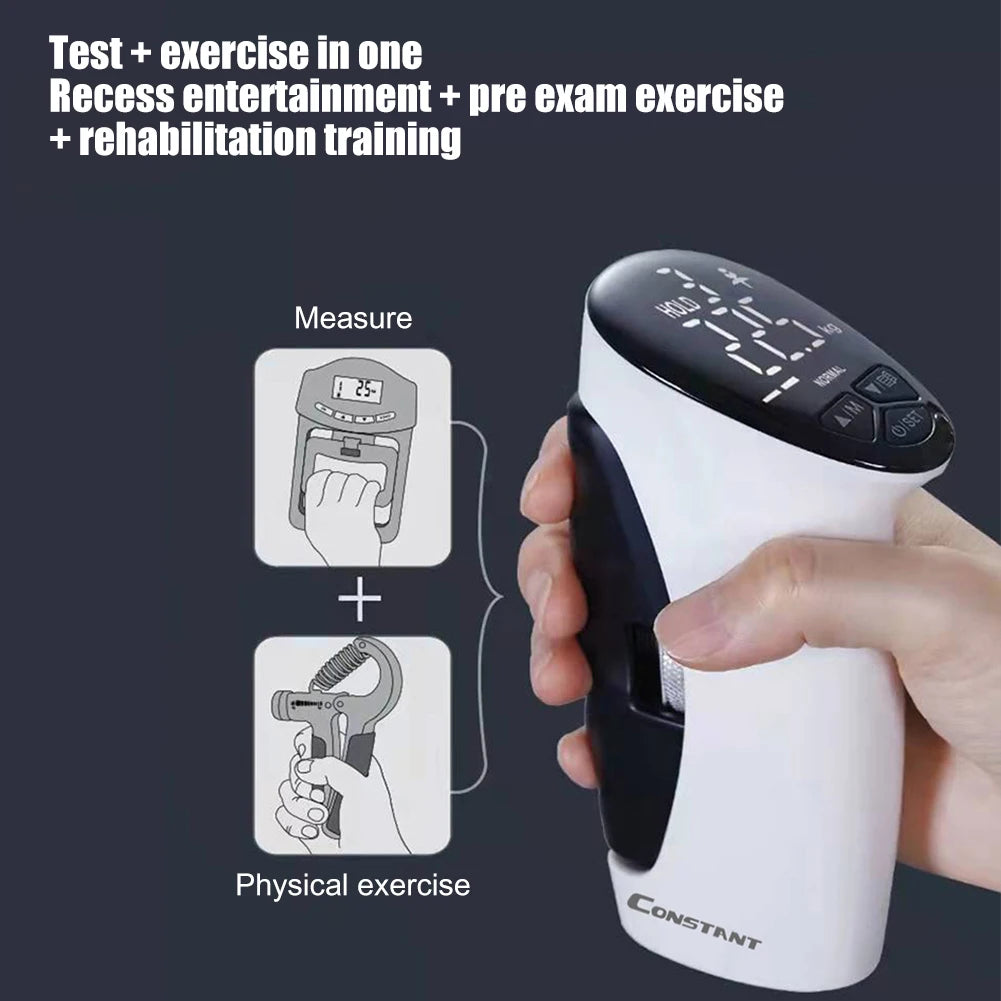 Electronic Hand Grip Strength Trainer – Finger Gripper & Hand Exerciser Fitness Equipment