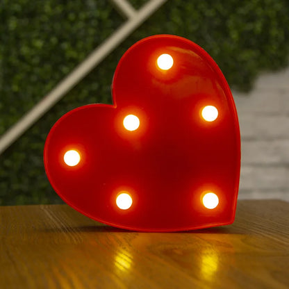 Romantic Heart LED Lamp – Perfect for Gifts & Decor