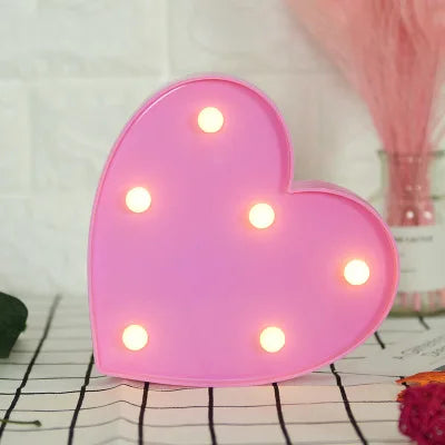Romantic Heart LED Lamp – Perfect for Gifts & Decor