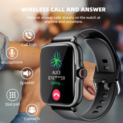 Smart Fitness Watch – Calls, Messages & Health Tracking