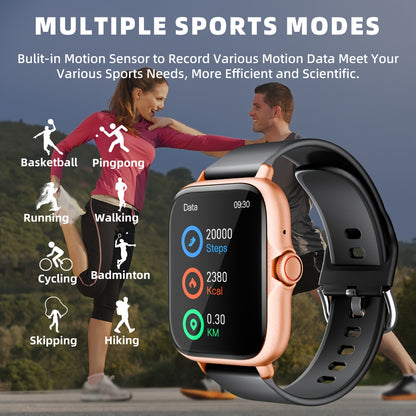 Smart Fitness Watch – Calls, Messages & Health Tracking